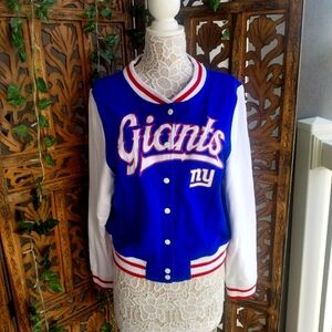 Giants NY Team Apparel Jacket, Women's L